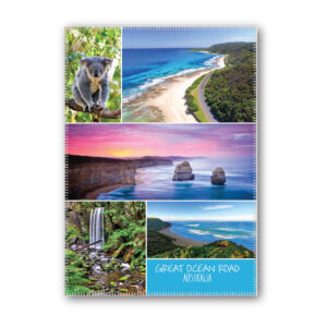 Tea Towel Microfibre Great Ocean Road Composite