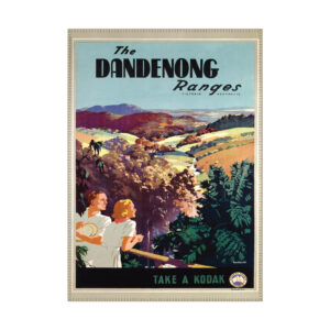 Tea Towel Microfibre Dandenong Ranges Poster