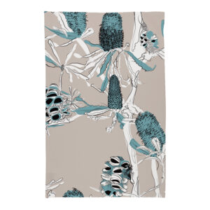 Tea Towel Microfibre Banksia Bottlebrush