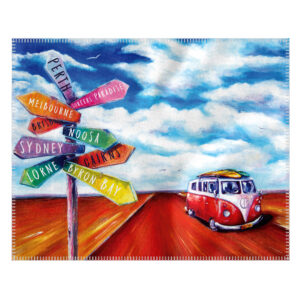 Tea Towel Microfibre Deborah Broughton Roadtrip