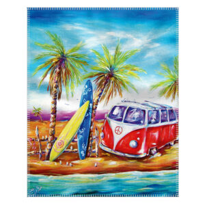 Tea Towel Microfibre Deborah Broughton Surf
