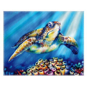 Tea Towel Microfibre Deborah Broughton Turtle