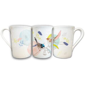 Fine Bone China Mug Wild Wren