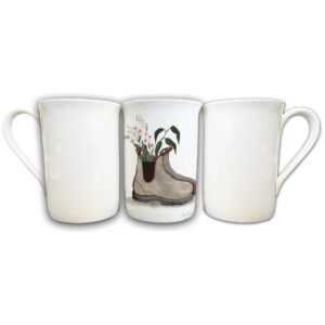 Fine Bone China Mug Fig Hill Farm Boot For You