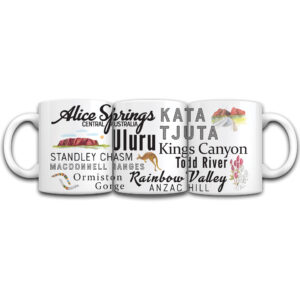 Mug Typography Alice Springs