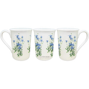 Fine Bone China Mug Bluebell Canberra Capital of Australia