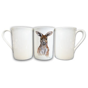 Fine Bone China Mug Fig Hill Farm Kaia Kangaroo