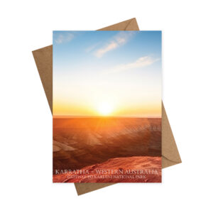 Greeting Card Karratha Karajini National Park