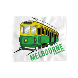 Lens Cloth Melbourne Green Tram