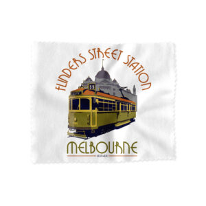 Lens Cloth Melbourne Flinders Street Station Retro