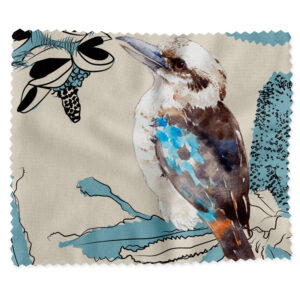 Lens Cloth Kookaburra Illustration