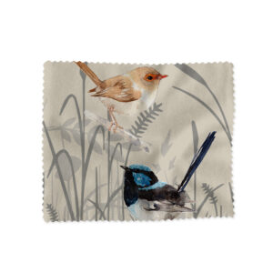 Lens Cloth Grasslands Blue Wren Two