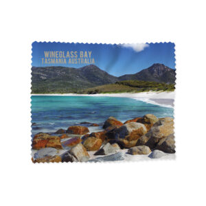 Lens Cloth Wineglass Bay Beach Tasmania