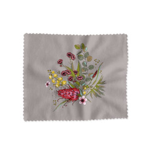 Lens Cloth Native Floral Bunch