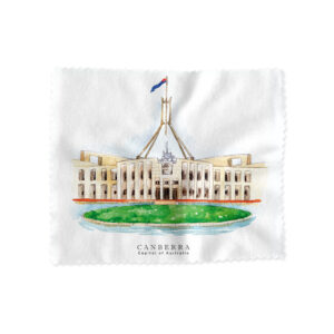 Lens Cloth Parliament House Watercolour Canberra