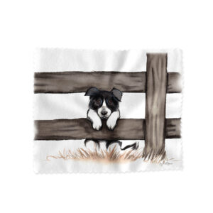 Lens Cloth Fig Hill Farm Curious Collie
