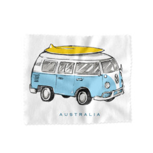Lens Cloth Coastal Blue Side Kombi