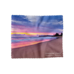 Lens Cloth Sunshine Coast Beach Sunset