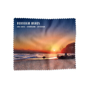 Lens Cloth Gold Coast Burleigh Heads Sunset