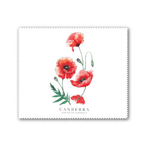 Lens Cloth Poppies Canberra Capital of Australia