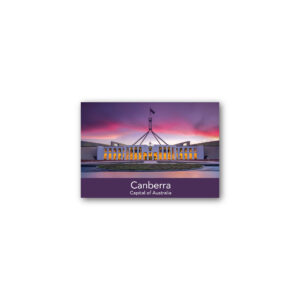Magnet Gallery Standard Canberra Parliament House Dusk