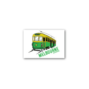 Magnet Gallery Standard Melbourne Green Tram