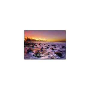 Magnet Gallery Standard Burleigh Heads Rocks Sunset