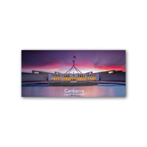 Magnet Gallery Panoramic Canberra Parliament House Dusk