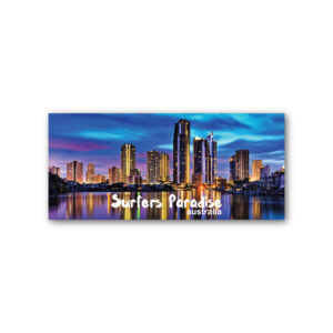 Magnet Gallery Panoramic Surfers Paradise Night Reflections