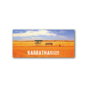 Magnet Gallery Panoramic Karratha Road Sign