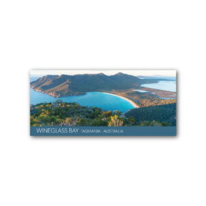 Magnet Gallery Panoramic Wineglass Bay from Mt Amos