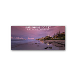 Magnet Gallery Panoramic Sunshine Coast Dusk Beach