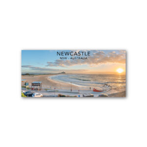 Magnet Gallery Panoramic Newcastle Beach Sunset