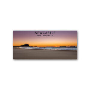 Magnet Gallery Panoramic Newcastle Lighthouse Sunset