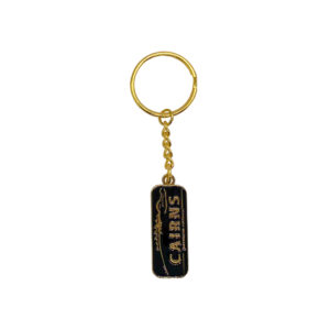 Keyring Enamel Cairns Crocodile