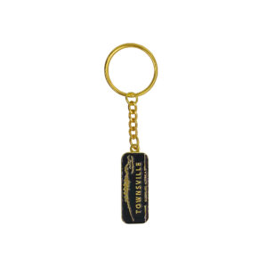 Keyring Enamel Townsville Crocodile