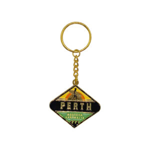 Keyring Enamel Perth Surfer
