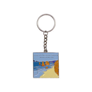 Keyring Enamel Great Ocean Road 12 Apostles