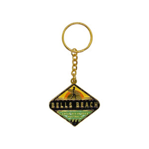 Keyring Enamel Bells Beach Surfer
