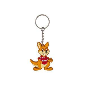Keyring PVC Melbourne Kangaroo