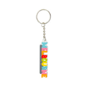 Keyring PVC Melbourne Word