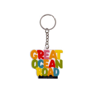 Keyring PVC Great Ocean Road Word