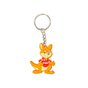 Keyring PVC Sydney Kangaroo
