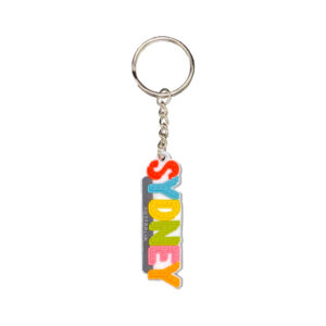 Keyring PVC Sydney Word