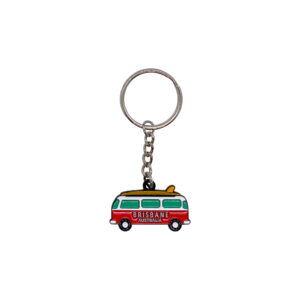 Keyring Enamel Brisbane Van