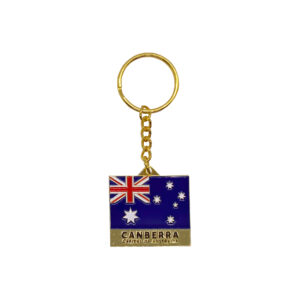 Keyring Enamel Canberra Flag