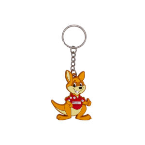 Keyring PVC Canberra Kangaroo