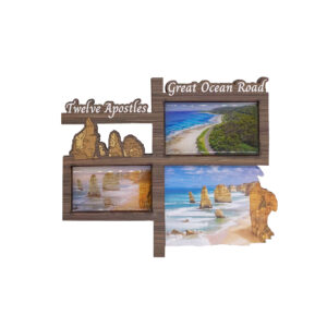 Magnet MDF Signpost Great Ocean Road Composite