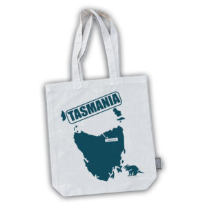 Tote Bag Cotton Tasmania Map Launceston