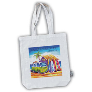 Tote Bag Cotton Deborah Broughton Greenie Great Ocean Road
